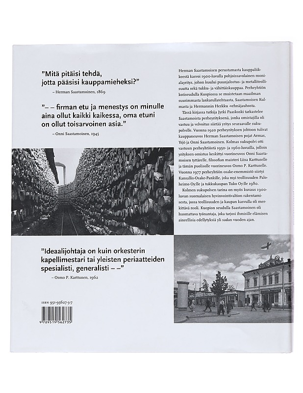 Vastuu ja velvoitus : kolme sukupolvea Saastamoisen perheyrityksessä - Jyrki Paaskoski - Elämäkerrat ja muistelmat - 10105570898 - 1