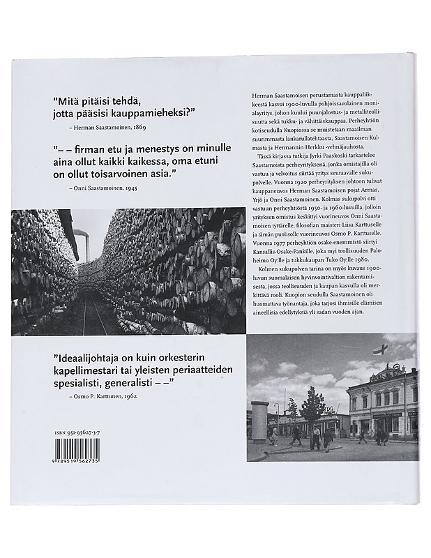 Vastuu ja velvoitus : kolme sukupolvea Saastamoisen perheyrityksessä - Jyrki Paaskoski - Elämäkerrat ja muistelmat - 10105570901 - 1