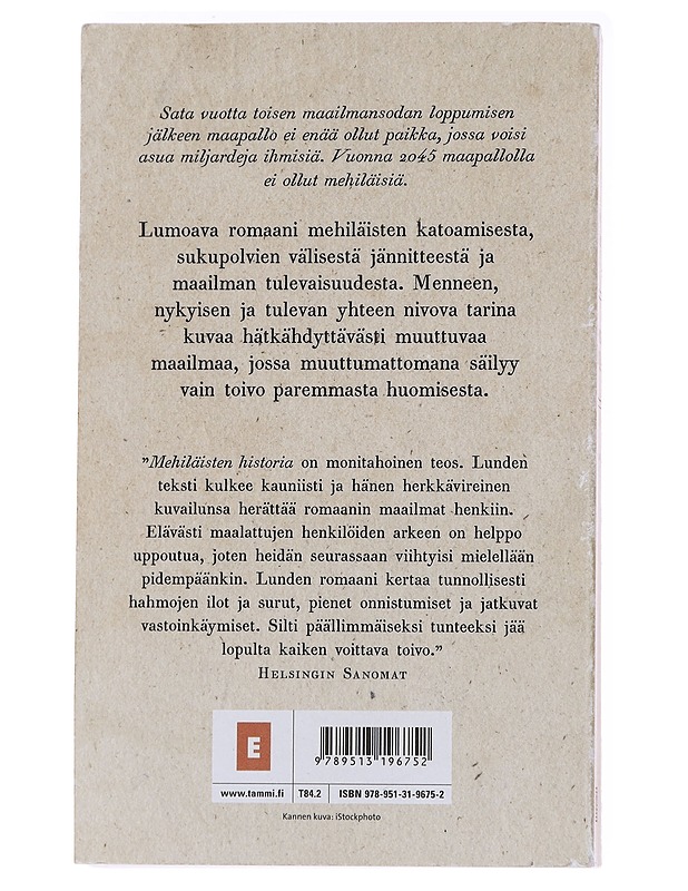 Mehiläisten historia - Lunde, Maja - Romaanit ja novellit - 10105570925 - 1