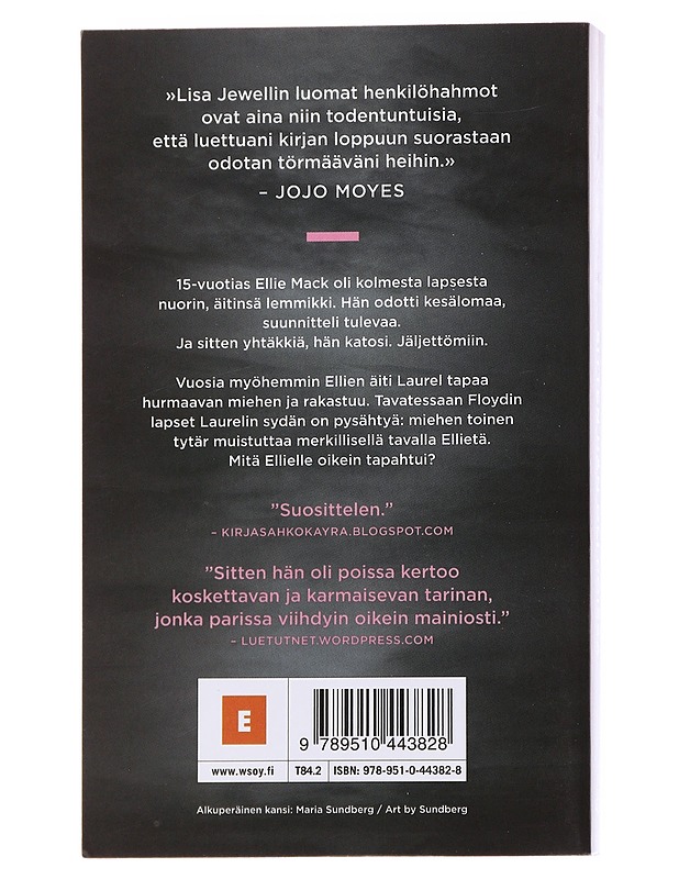 Sitten hän oli poissa - Jewell, Lisa - Romaanit ja novellit - 10105570935 - 1