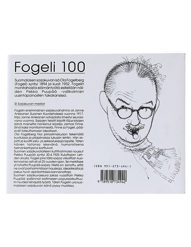 Puupään parhaat / sarjakuvia 2 - Fogeli - Sarjakuvat - 10105570956 - 1