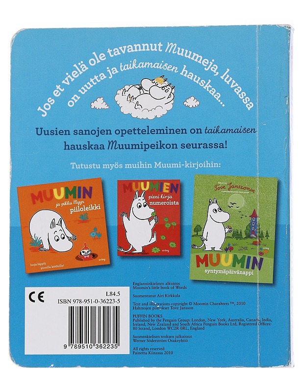 Muumien pieni kirja sanoista - Jansson, Tove - Lastenkirjat - 10105570959 - 1