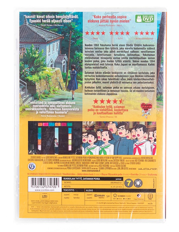 Kukkulan tyttö, sataman poika - DVD - DVD-elokuvat - 10105570965 - 1