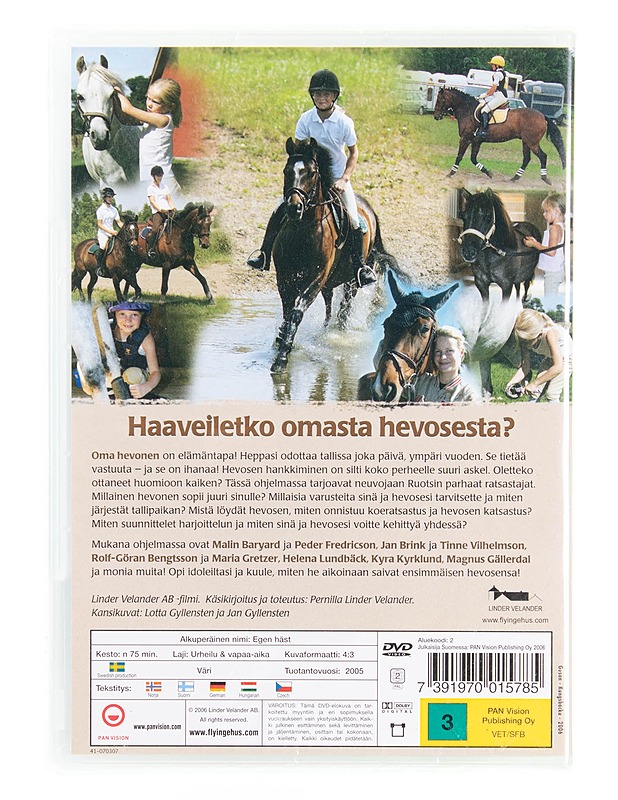 Oma hevonen: ohjelma sinulle, joka haaveilet omasta hevosesta - DVD - DVD-elokuvat - 10105570969 - 1