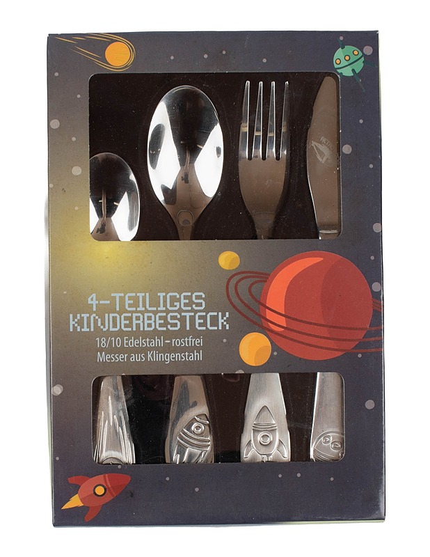 P:OS HANDELS ruokavälinesetti, 4 osaa - Aterimet - 10105570980 - 0