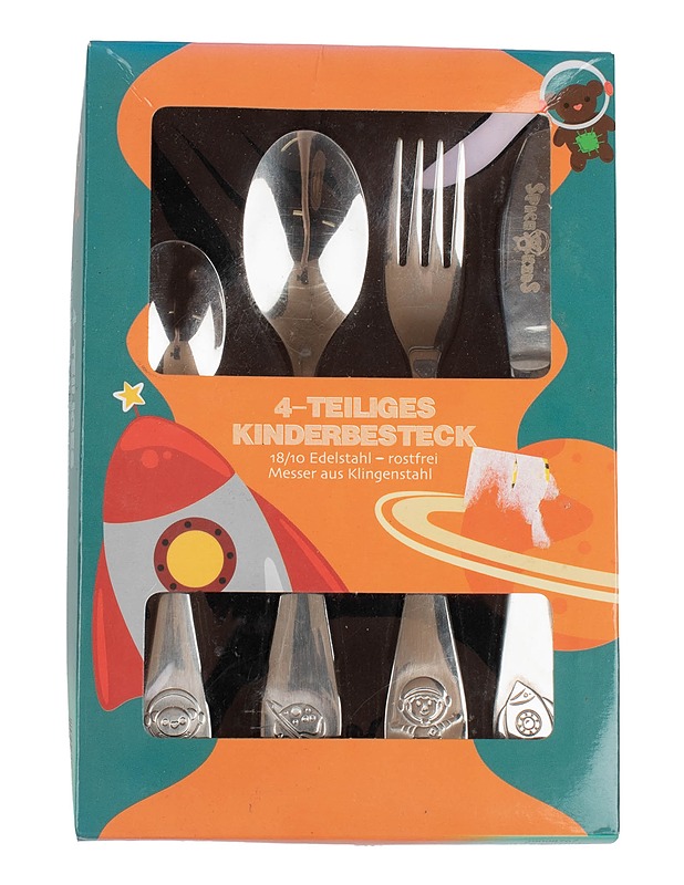 P:OS HANDELS ruokavälinesetti, 4 osaa - Aterimet - 10105570981 - 0