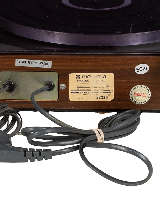 PIONEER PL-12 D -LP-levysoitin  - Audio - 10105570992 - 3