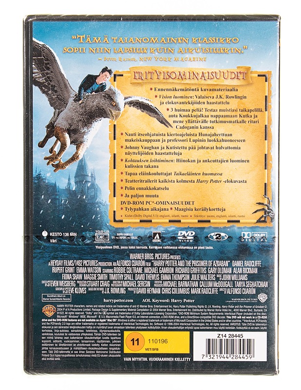 Harry Potter ja Azkabanin vanki - DVD - DVD-elokuvat - 10105570999 - 1