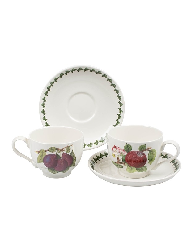 PORTMEIRION Pomona teekuppisetti, 4 osaa - Lautaset ja kulhot - 10105571000 - 0