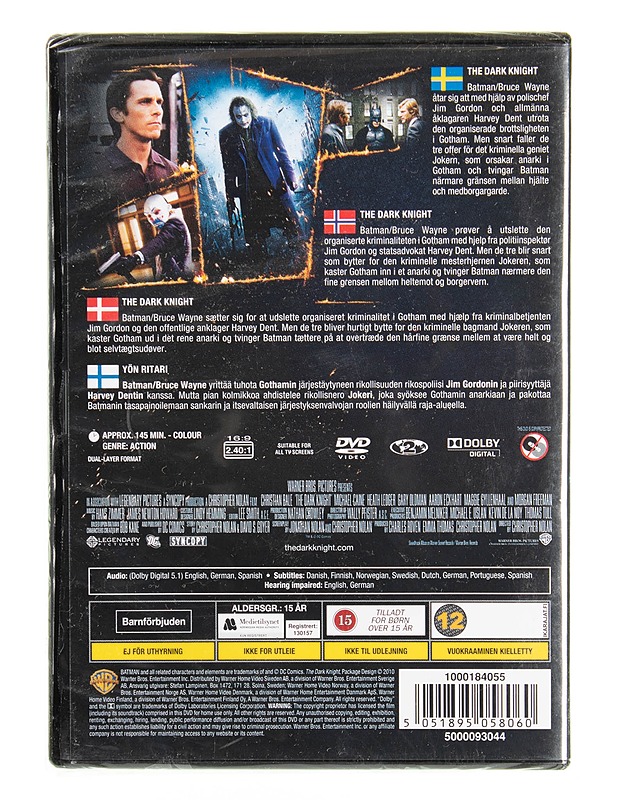 Yön ritari - DVD - DVD-elokuvat - 10105571001 - 1