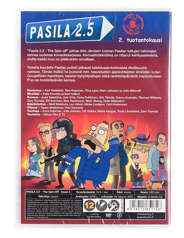 Pasila (kausi 2) - DVD - DVD-elokuvat - 10105571009 - 1