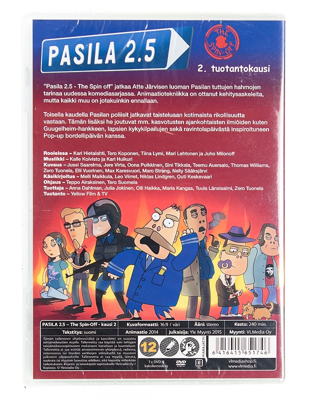 Pasila (kausi 2) - DVD - DVD-elokuvat - 10105571021 - 1