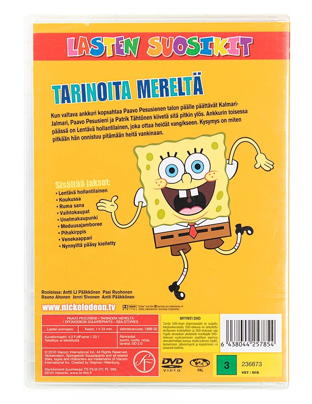 Paavo Pesusieni: tarinoita mereltä - DVD - DVD-elokuvat - 10105571044 - 1