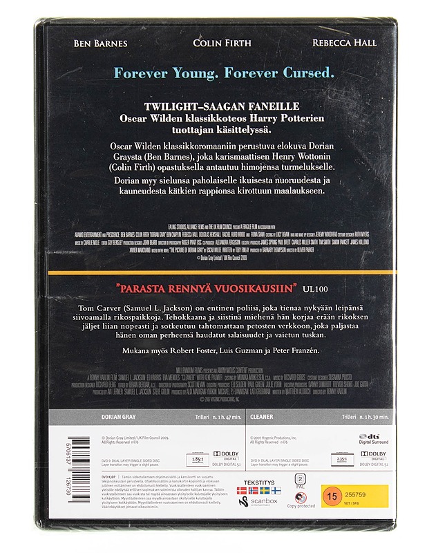 Dorian Gray & Cleaner - DVD - DVD-elokuvat - 10105571049 - 1