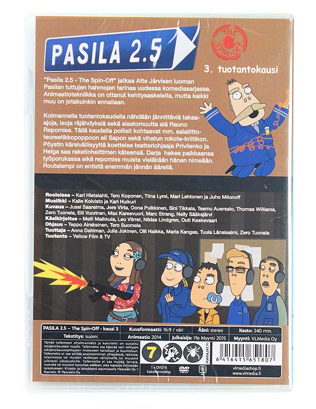 Pasila (kausi 3) - DVD - DVD-elokuvat - 10105571057 - 1