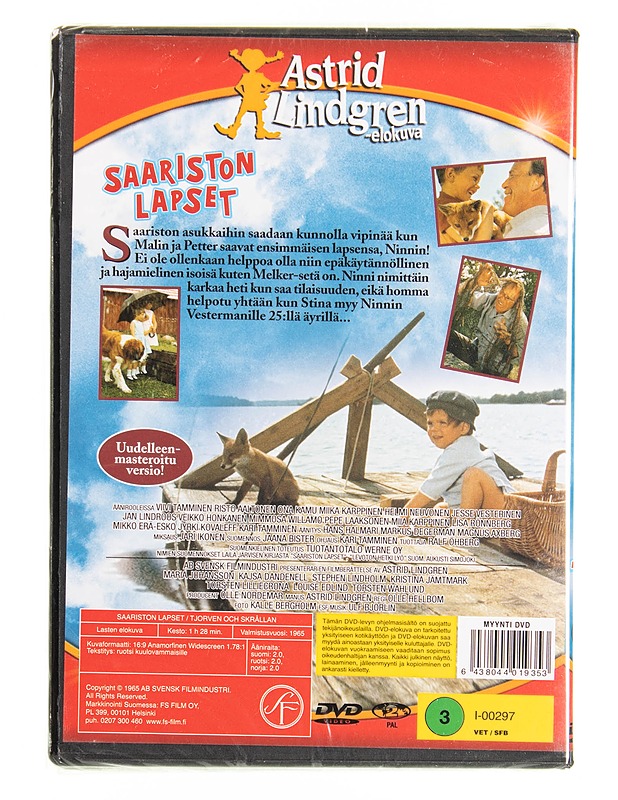 Saariston lapset - DVD - DVD-elokuvat - 10105571063 - 1