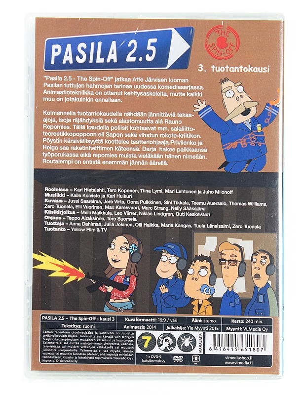 Pasila (kausi 3) - DVD - DVD-elokuvat - 10105571078 - 1