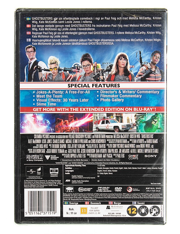 Ghostbusters: answer the call - DVD - DVD-elokuvat - 10105571125 - 1