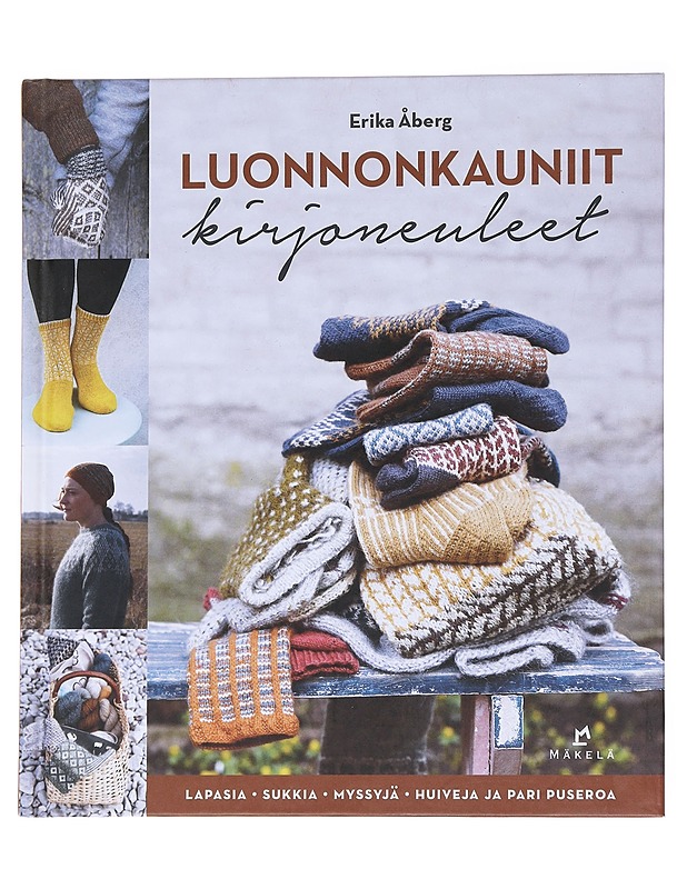 Luonnonkauniit kirjoneuleet - Åberg, Erika - Harrastekirjat - 10105571175 - 0