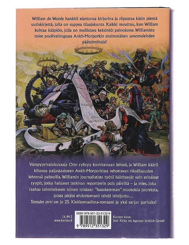 Totuuden torvi - Pratchett, Terry - Romaanit ja novellit - 10105571246 - 1