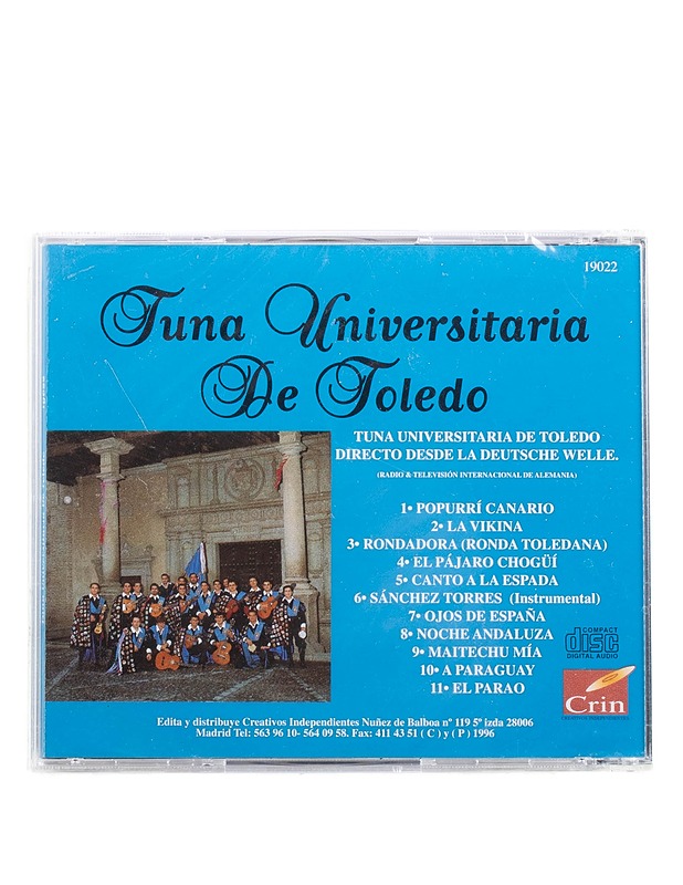 Tuna Universitaria de Toledo - Directo Desde la Deutsche Welle - CD  - CD-levyt - 10105571250 - 1