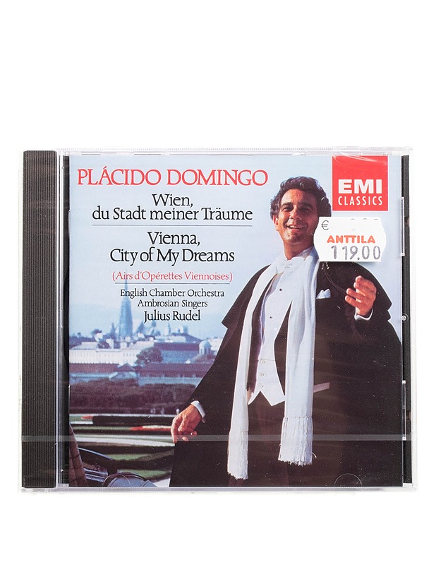 Placido Domingo - Wien, du Stadt meiner Träume ; Vienna, City of my Dreams - CD - CD-levyt - 10105571272 - 0