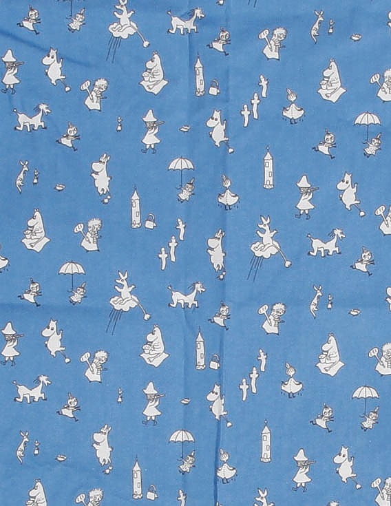 MUUMI Puuvillakangas, 140x350 cm - Kankaat - 10105571277 - 0