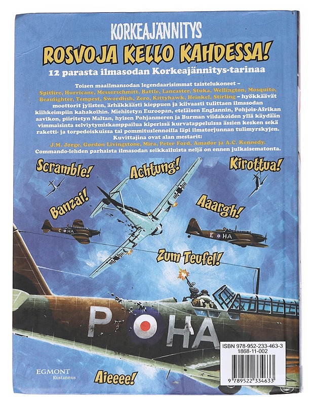 Rosvoja kello kahdessa! / 12 parasta ilmasodan Korkeajännitys-tarinaa - Alanen - Sarjakuvat - 10105571308 - 1