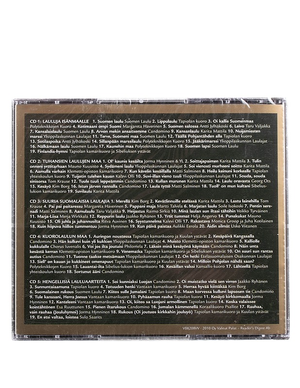 Suomalaisen laulun juhlaa - 5 CD:tä  - CD-levyt - 10105571321 - 1
