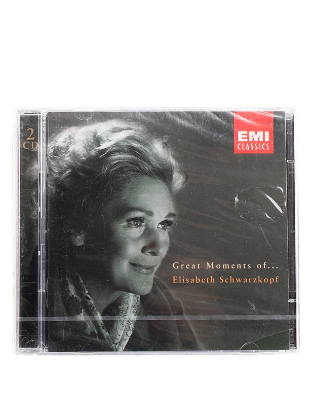 Elisabeth Schwarzkopf - Great Moments of ... - 2 CD:tä  - CD-levyt - 10105571327 - 0