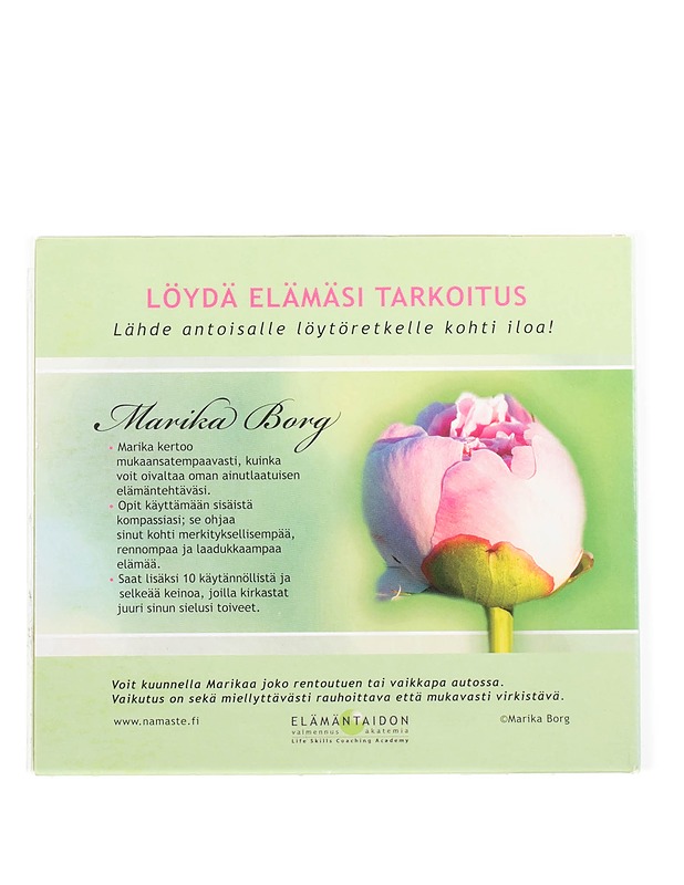 Marika Borg - Löydä elämäntehtäväsi - CD  - CD-levyt - 10105571336 - 1