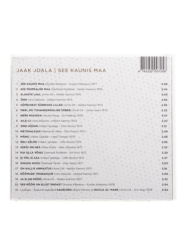 Jaak Joala - See kaunis maa - CD - CD-levyt - 10105571346 - 1