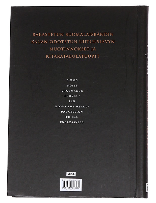 Human. :II: Nature / Nightwish : guitar tablature & song book - Holopainen, Tuomas - Musiikki- ja elokuvakirjat - 10105571370 - 1