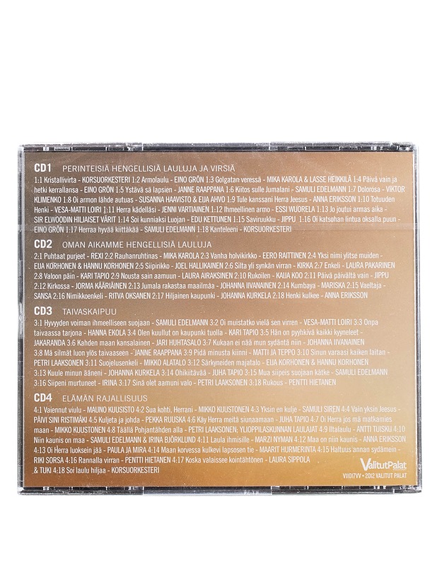 Eri esittäjiä - Koskettavia lauluja jokaiseen päivään - 4 CD:tä  - CD-levyt - 10105571379 - 1