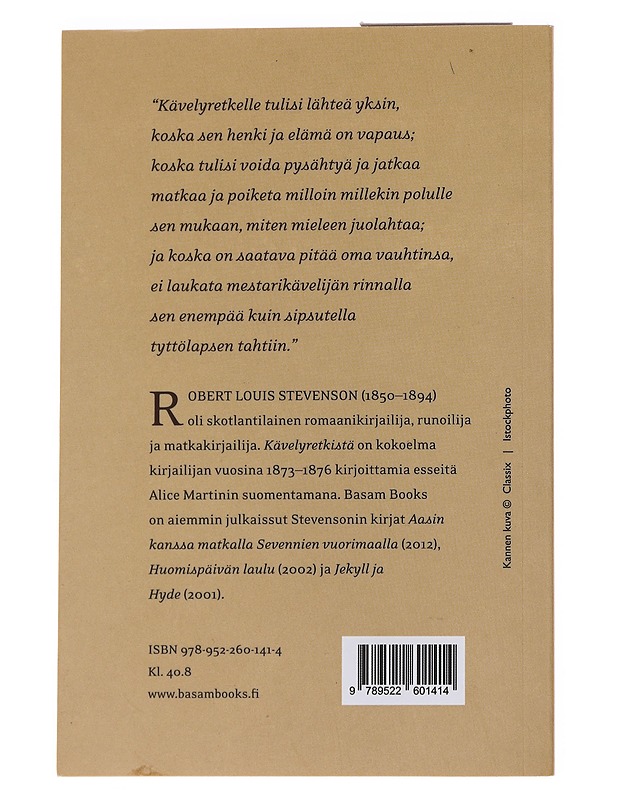 Kävelyretkistä - Stevenson, Robert Louis - Tietokirjat ja oppaat - 10105571392 - 1