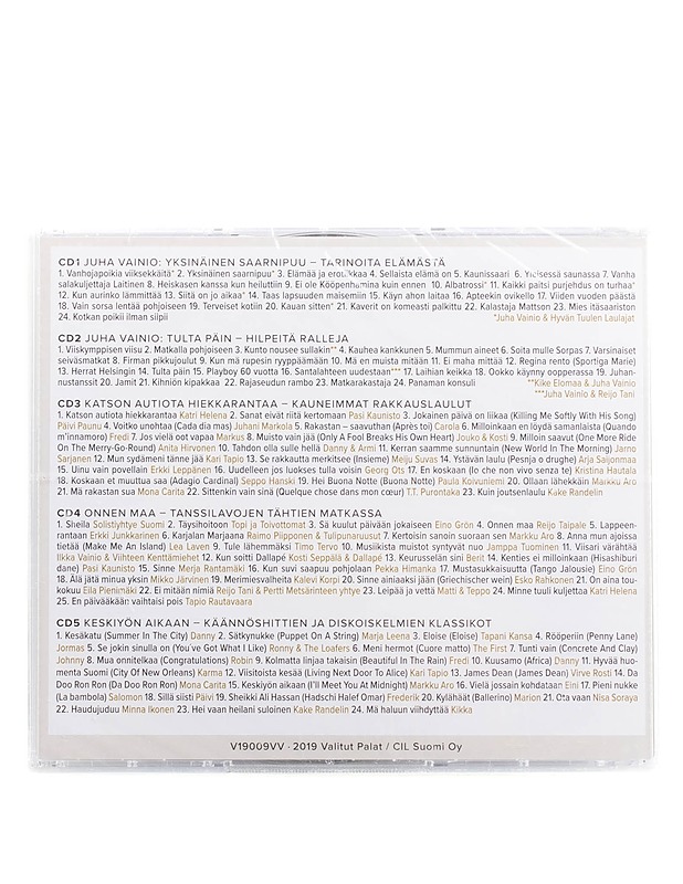 Juha Vainio - Sellaista elämä on - 5 CD:tä  - CD-levyt - 10105571381 - 1