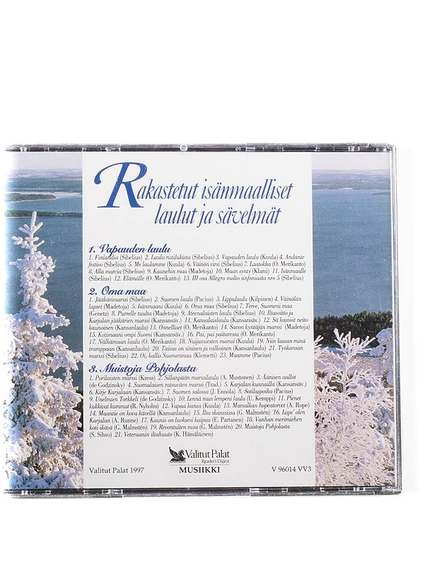 Rakastetut isänmaalliset laulut ja sävelmät - CD  - CD-levyt - 10105571394 - 1