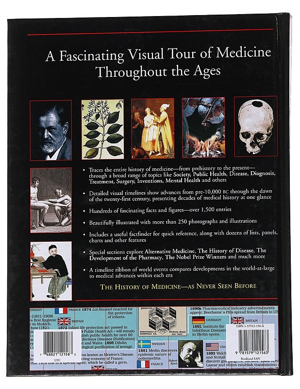 Timetables of Medicine - Roy Porter  - Tietokirjat - 10105571409 - 1