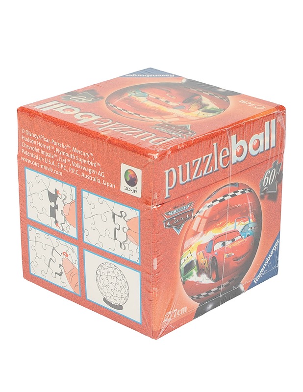 RAVENSBURGER Autot pallopalapeli, 60 palaa - Lasten palapelit - 10105571426 - 1