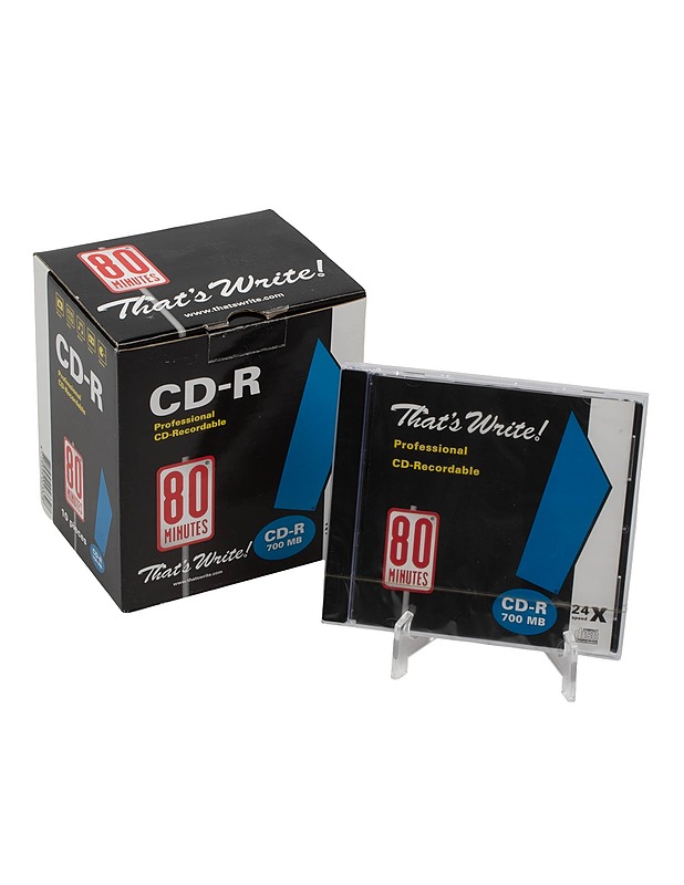 THATS WRITE CD-R levyjä, 10 kpl - Muu elektroniikka - 10105571445 - 0