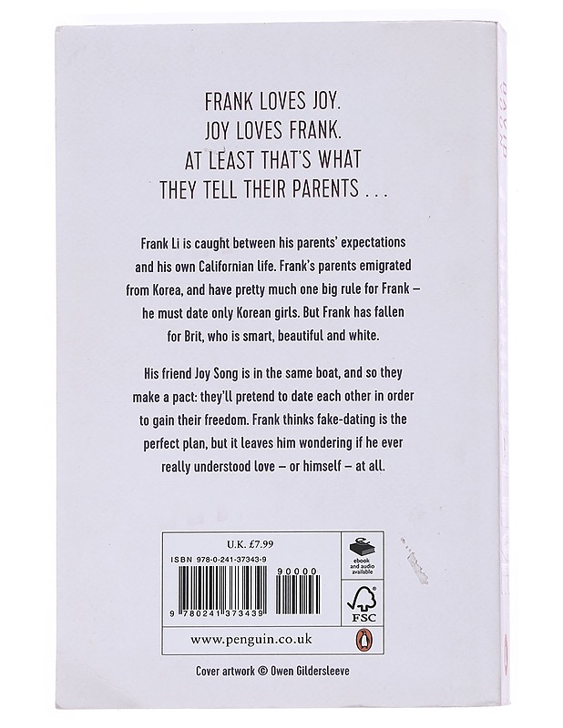 Frankly in love - David Yoon - Romaanit ja novellit - 10105571454 - 1