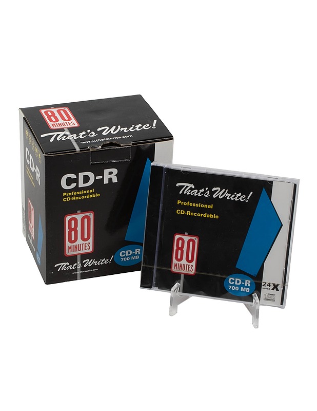 THATS WRITE CD-R levyjä, 10 kpl - Muu elektroniikka - 10105571456 - 0