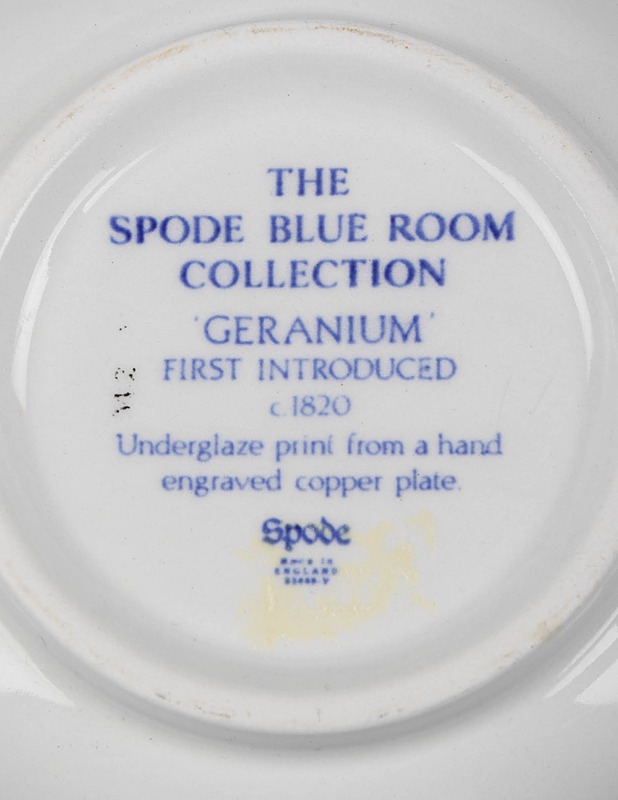 SPODE Geranium teekuppi ja aluslautanen - Mukit ja kahvikupit - 10105571476 - 2