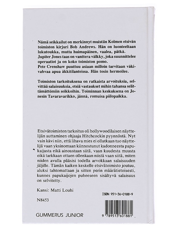 3 etsivää ja änkyttävä papukaija - Arthur, Robert - Nuorten kirjat - 10105571483 - 1