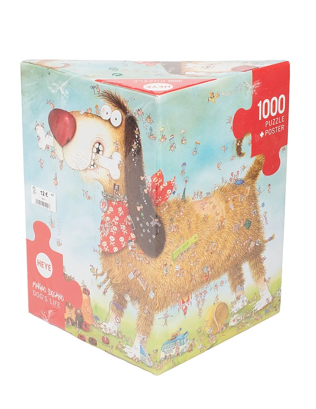 HEYE Marino Degano, Dog's Life palapeli, 1000 palaa - Palapelit - 10105571499 - 0