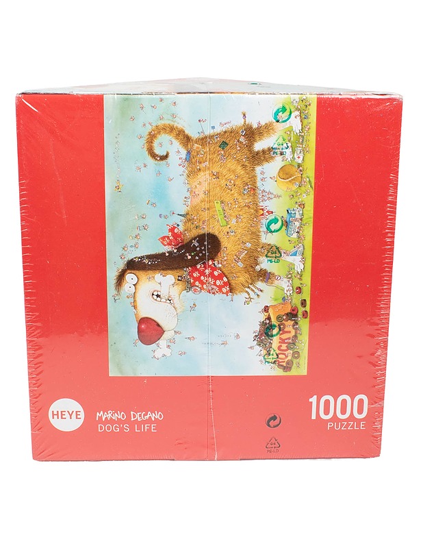HEYE Marino Degano, Dog's Life palapeli, 1000 palaa - Palapelit - 10105571499 - 1