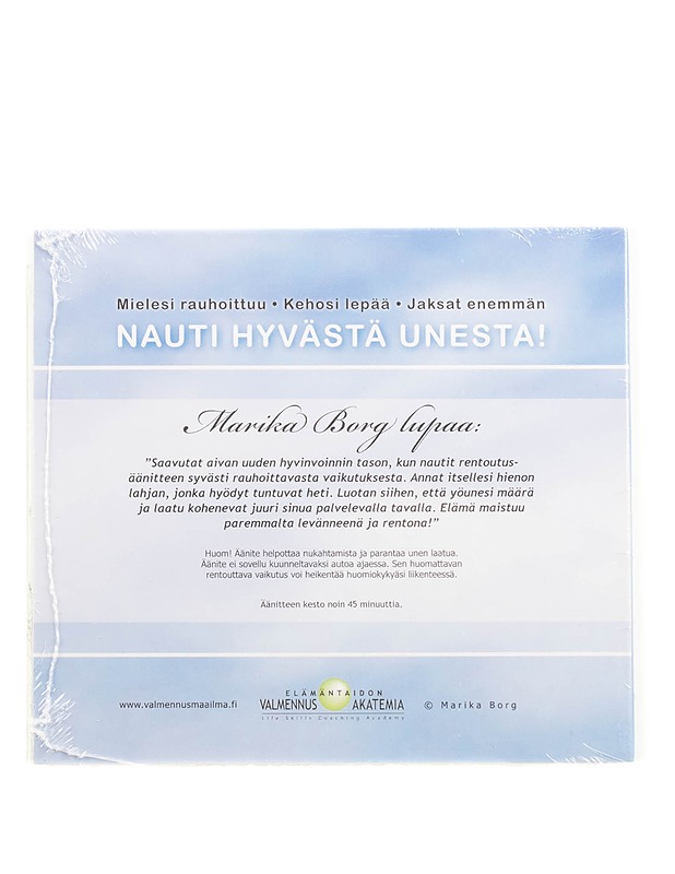 Marika Borg - Nuku Hyvin - CD - CD-levyt - 10105571489 - 1