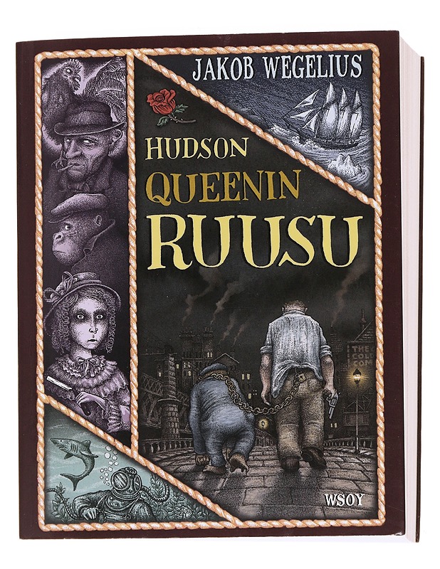 Hudson Queenin ruusu - Wegelius, Jakob - Romaanit ja novellit - 10105571493 - 0