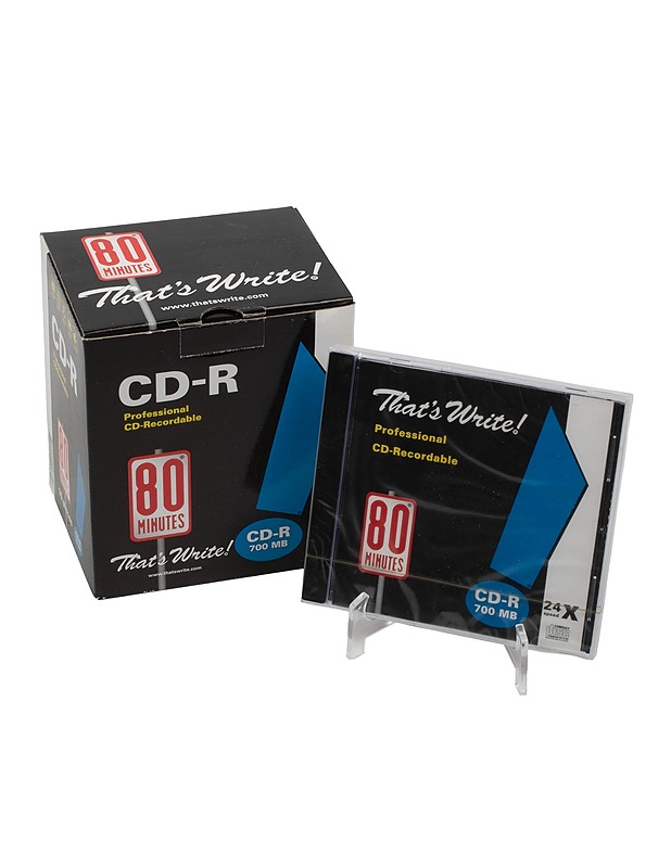THATS WRITE CD-R levyjä, 10 kpl - Muu elektroniikka - 10105571494 - 0
