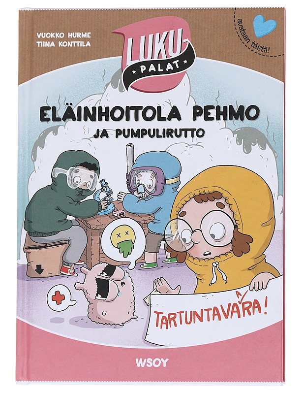 Eläinhoitola Pehmo ja pumpulirutto - Hurme, Vuokko - Lastenkirjat - 10105571496 - 0